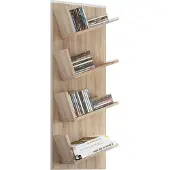 Hioshop Étagère murale en bois Étagère à suspendre Étagère à livres Tableau mural Deko Board Lansi Mini Étagère murale en bois Étagère à suspendre Étagère à livres Tableau mural Deko Board Lansi Mini