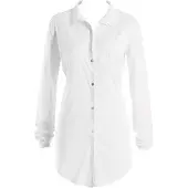 Hanro Chemise de nuit ' Cotton Deluxe 90cm ' blanc
