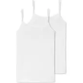 Schiesser Maillot de corps blanc