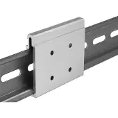DeLOCK Montage sur rail DIN 35 mm - Argent -