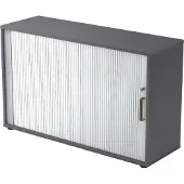 Hjh OFFICE PRO Armoire à volets roulants V1732/V1733 (120 x 40 x 74.80 cm)