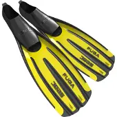 Seac Sub Fuga Diving Fins Jaune EU 42-43