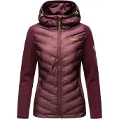 NAVAHOO Veste mi-saison 'Nimm Mich Mit' violet rouge