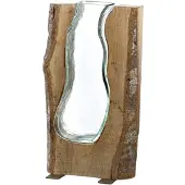 Leonardo Vase en bois 36 cm (1x)