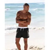 s.Oliver Shorts de bain noir