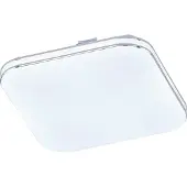 FISCHER&HONSEL GMBH Plafonnier LED carré Porto 29,5 cm