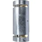 Lutec Außenleuchte Wandlampe RAN Silber/Verzinkt IP54 max. 2 x 7W GU10 Up&Down