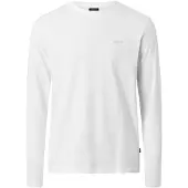 Joop Jeans T-Shirt 'Alphis' gris clair / blanc