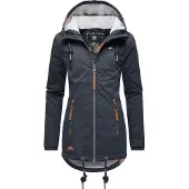 Ragwear Veste d’hiver 'Zuzka' bleu marine / marron