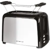 Emerio grille-pain – 750 W – 2 fentes – acier inoxydable – TO-123924 – argent