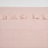 Meyco Bettlaken Ruffle soft pink