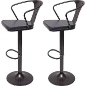 Mendler Tabouret de bar -H10b (lot de 2)