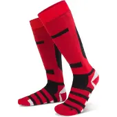 Normani Chaussettes de sport rouge / noir / blanc