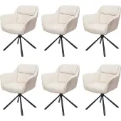 MCW Chaise de salle à manger -K33 (lot de 6)