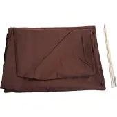 Mendler Housse de protection pour parasol jusqu'à 4,3m