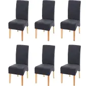 Mendler Chaise de salle à manger Crotone (lot de 6)