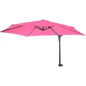 Mendler Parasol mural Acerra 3m inclinable