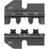 Knipex 97 49 71 Matrice à sertir pour connecterus solaires Convient pour MC4 4 à 10 mm² adapté pour marque (pinces) Kni