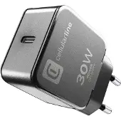 Cellularline ACHGOOUSBCPD30WK chargeur d'appareils mobiles Téléphone portable, Smartphone, Tablette Noir Secteur Intérieure