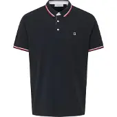 Only & Sons T-Shirt 'Fletcher' bleu marine / rouge feu / blanc