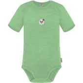 Normani Barboteuse / body 'Tauranga' beige / vert / blanc
