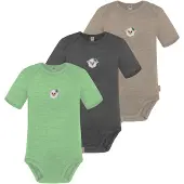 Normani Barboteuse / body 'Tauranga' beige / vert