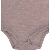Normani Barboteuse / body gris foncé / rouge chiné