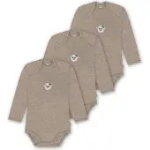 Normani Barboteuse / body 'Auckland' beige / mélange de couleurs