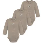 Normani Barboteuse / body 'Tuai' beige / mélange de couleurs
