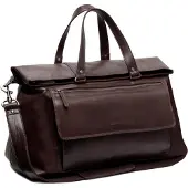The Chesterfield Brand sac de voyage pour ordinateur portable Lazio Travelbag Brown marron foncé