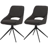 Mendler Chaise de salle à manger -N73 (lot de 2)