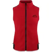 Normani Gilet de sport 'Barrie' rouge / noir