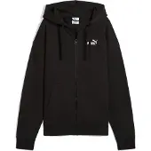 Puma Veste de survêtement 'Ess No. 1' noir / blanc