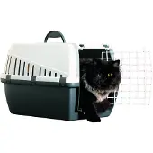 Savic Caisse de transport Trotter 1 49 x 33 x 30 cm gris clair anthracite