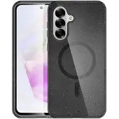 IMoshion Coque Pailletée avec MagSafe Samsung Galaxy A56 - Glitter Noir