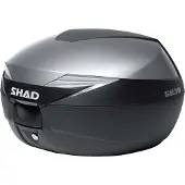 Shad Sh39 New Titanium Case Cover For Top Case Argenté