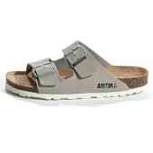 Bayton Pantoufle 'Tracy' gris / noir