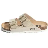 Bayton Pantoufle 'Atlas' beige / écru