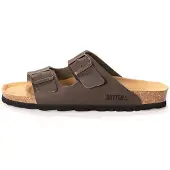 Bayton Mule 'Atlas' chocolat / noir
