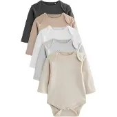 Next Barboteuse / body 'Essential' beige / anthracite / gris chiné / blanc