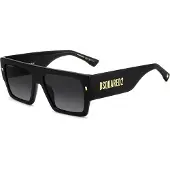 Dsquared2 Lunettes de soleil jaune clair / noir