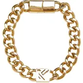 Karl kani Bracelet 'Cubanlink' or