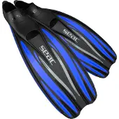 Seac Sub F100 Pro Diving Fins Bleu EU 44-45