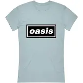 Oasis T-Shirt Decca Logo Femme Bleu - Taille M