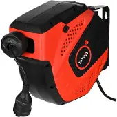 YATO Rallonge électrique sur enrouleur automatique - - YT-81220 - 10 m - 1 prise - IP34