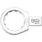 Bgs Clé polygonale à douille 22 mm Logement 9 x 12 mm - 6902-22