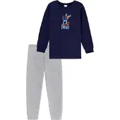 Schiesser Pyjama ' Boys World ' bleu foncé