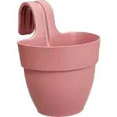 Elho Pot de Plante Circulaire Moderne en Plastique par Elho - 24,1 x 20,5 x 26,5 cm