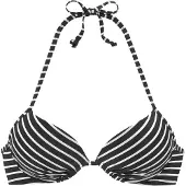 s.Oliver Hauts de bikini noir / blanc