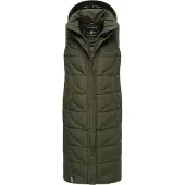 NAVAHOO Gilet 'Brezelchen' olive